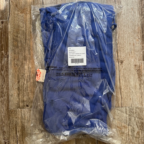 Free People Training Day Jumpsuit Indigo Blue π LAST ONE IN STOCK - Picture 6 of 14